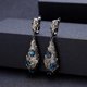thumbnail image 2 of Moda Exquisita Mujeres Pendientes Vintage Personalidad, 2 of 4