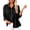 Black, variant on Women's Casual Open Front Cardigan with Pockets Versatile Lightweight Layering Piece for Three Seasons Tops For Women Trendy,RD1