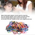 thumbnail image 5 of Rubber Bands Colored High Elasticity Strong Hair Loop Disposable Small Rubber Band, 5 of 5