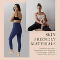 thumbnail image 4 of Ingrid & Isabel Basics Maternity 7/8 Active Postpartum Legging, Compression & Support for Recovery, Navy, 4 of 6