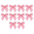 thumbnail image 2 of 10PCS Christmas Bows Various Styles Bows Fabric Christmas Tree Garland Accessories Decoration Party Party Decorations, 2 of 9