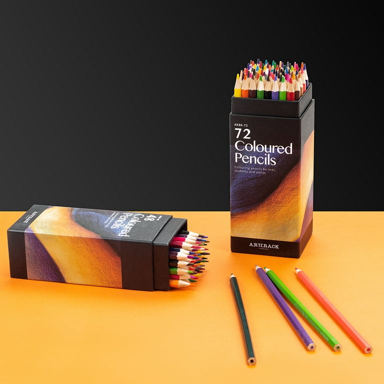 72 Colored Pencils Set, Oil-Based Colored Pencils for Adults