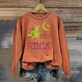 thumbnail image 3 of Yes I Can Drive A Stick Halloween Sweatshirts for Women Long Sleeve Crewneck Witch Graphic Sweatshirt Pullover Tops, 3 of 4