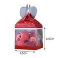 thumbnail image 3 of Cajas de dulces, regalos de fiesta, cajas de colores para Nochebuena, cajas de frutas Copo de nieve, 3 of 9