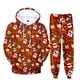 thumbnail image 5 of Conjunto de 2 piezas para hombre, sudadera con capucha y pantalón con estampado 3D de calabaza y linterna de terror para Halloween, conjunto de chándal de gran tamaño de alta calidad para hombre, 5 of 5