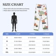 thumbnail image 4 of Fuzoiu Excavator Print Men's Pajama Pants,Lounge Pants for Men,Lounge PJ Bottoms,Sleepwear Pants with Drawstring Pockets -Large, 4 of 6