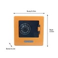 thumbnail image 3 of EIMELI  Creative Mini Safe Macaron Children‘S Piggy Bank Coin Storage Safe Toys For 3-6 Years, 3 of 16