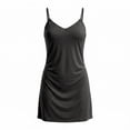 thumbnail image 5 of Women's Full Slip Basic Lingerie - Spaghetti Strap, for Under Dress and Nightwear, 5 of 8
