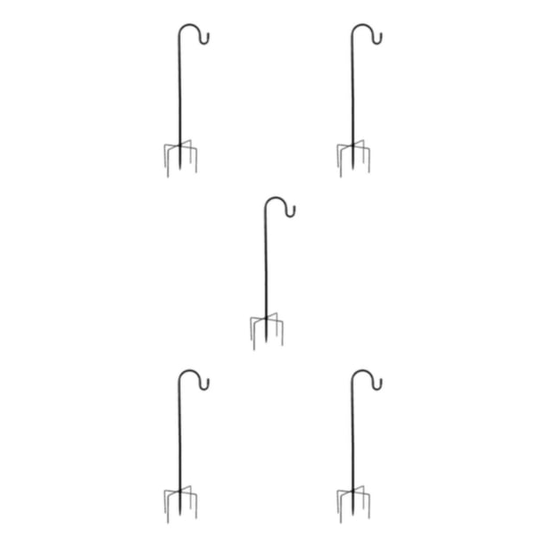 Inteprter 2 pack/lot Ladrón Fuerte Viento Y Fácil De Jardín Gancho Hermosos Ganchos Ladrón Gancho Metal Hierbas Y Pastores 1 96cm Type2 NO2