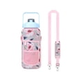 thumbnail image 1 of Matsuzay Funda para botella de agua, portátil, colorido, bolsillo lateral, ajustable, aislamiento térmico, Camping, senderismo, Petaca, Protector con Teteras Flor Matsuzay HA071667-04, 1 of 6