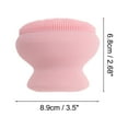 thumbnail image 4 of Unique Bargains 1 Pc Silicone Facial Cleansing Brush Octopus Shape 2.68"x3.5" Pink, 4 of 6