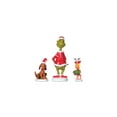 thumbnail image 4 of Department 56 Grinch Max & Cindy-Lou Who Christmas Village Accessory Set, 3 Pieces 2.75in H, 4 of 6