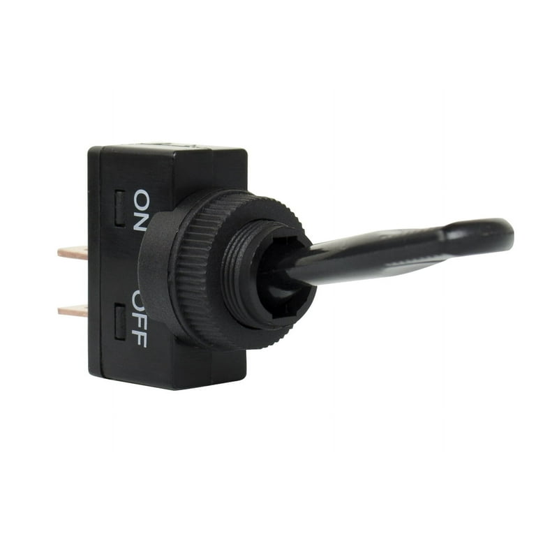 EverStart Universal Plastic Toggle Switch, 20 Amp 12V DC