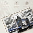 thumbnail image 6 of Elephant Stock London Tower Bridge Pop Wall Art - Horizontal Multi Panel Canvas - Living Room Wall Decor - Places Multi Panel - Black And White Decor - 50" x 32", 6 of 8