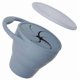 thumbnail image 1 of Baby Feeding Cups Kids Portable Foldable Small Silicone Food Storage Box With Lid Trainer Cup(Blue), 1 of 4