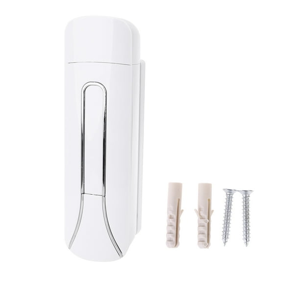 Wall Mounted Soap Dispenser Manual Press Detergent Shampoo Dispenser Bottle Bathroom Liquid Containers