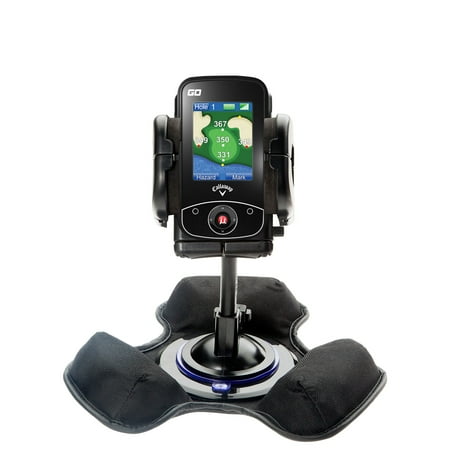 Bean Bag Dashboard Mount - Car / Truck Vehicle Holder Mounting System for uPro uPro GO Golf GPS Includes Unique Flexible Windshield Suction and Universal Dashboard Mount Options