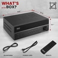 thumbnail image 7 of Pyle 5.2 Channel Hi-Fi Home Theater Receiver - 1000W MAX Wireless BT Surround Sound Stereo Amplifier System with 4k Ultra HD Support, MP3/USB/DAC, Ideal for Immersive Home Audio Experience - PT865BT, 7 of 7