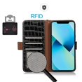 thumbnail image 5 of Crocodile Texture PU Case For Google Pixel 9a, 5 of 5