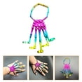 thumbnail image 1 of FENGGUIQU Party Accessory Skull Bracelet Men Alloy Wrist Decoration 1Pack 6X2.4In Colorful, 1 of 8