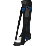 Pro-Tec Athletics Soft Night Splint for Plantar Fasciitis, Black, Large