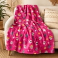 thumbnail image 3 of Summerween Oversize Super Soft Plush Throw Blanket – Halloween Summer Lightweight Flannel Patio Pool Throw, Cozy Air Conditioning Fleece Blanket for Couch Camper Boat Gift, Beach Plush Throw Blanket, 3 of 10