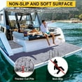 Marine Carpet,6 FT x 10 FT Gray Indoor Outdoor Carpet 0.2" Thick Boat