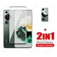 thumbnail image 1 of Huawei P60 Pro Película Completa De Vidrio Templado Para Nova 10 9 SE 8 8i Honor X9a X8a X8 5G X7a 2 En 1 Protector De Pantalla Con Lente De Cámara, 1 of 3