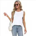 thumbnail image 3 of Tops Sin Mangas para Mujer Blancos XXL, 3 of 10