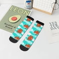 thumbnail image 7 of Fuzoiu Octopuses Print Adult Socks, Crew Moisture-wicking Socks, Unisex Cushion Crew Socks,Casual Sports Ankle Socks, 7 of 7