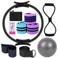 thumbnail image 2 of Yoga Set for Women: At-Home Pilates Equipment with Magic Ring, Booty Bands, Resistance Bands, 25cm Yoga Ball for Glute Workouts and Stretching, 2 of 2