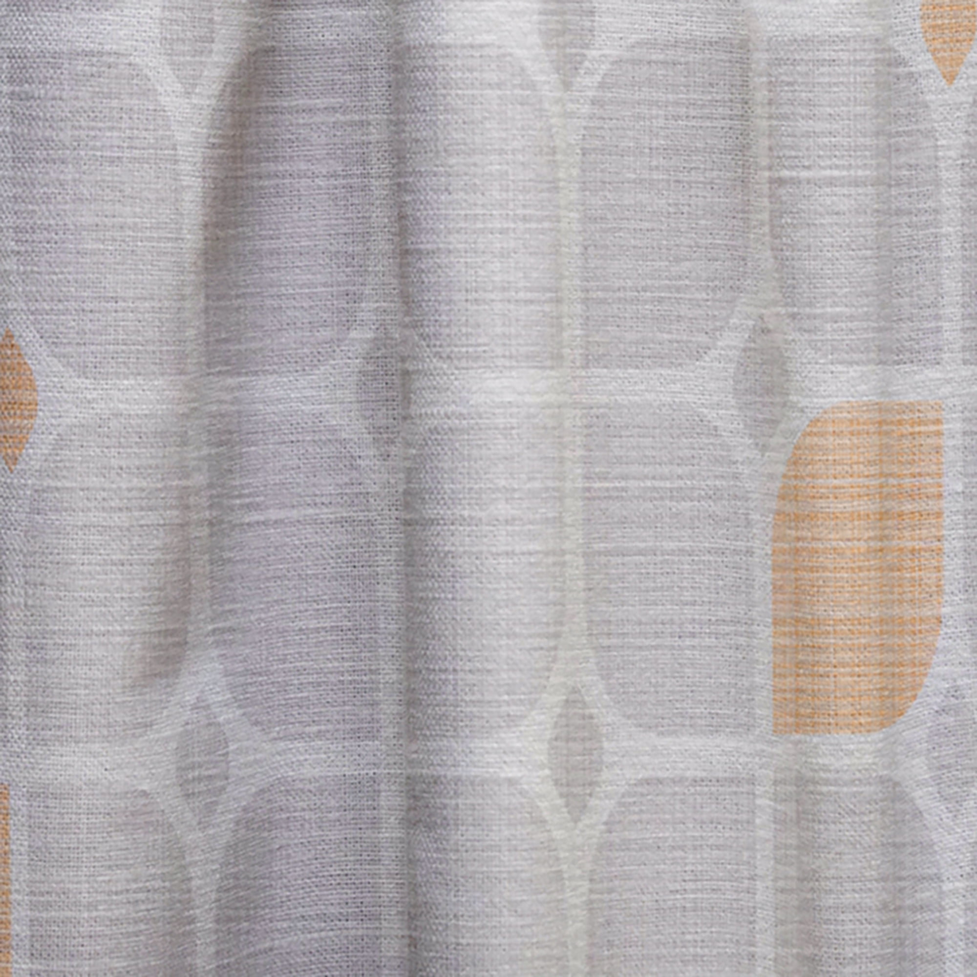 Designart 'Geometrical Retro Pattern II' Mid-Century Modern Curtain Panel