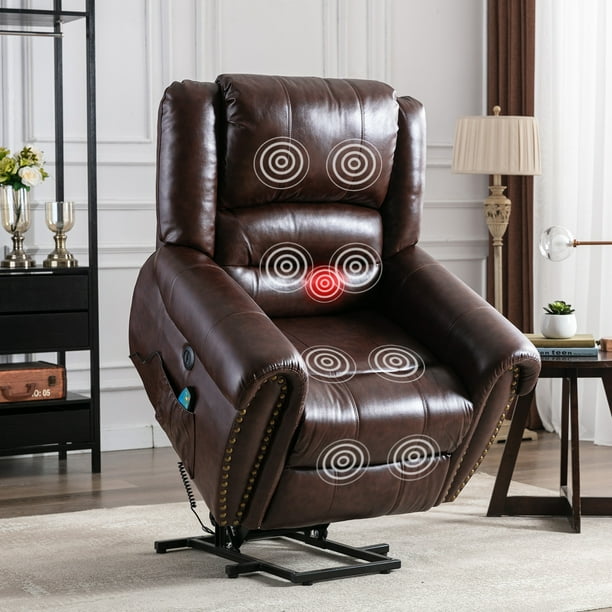 Botiff Power Lift Chair Recliner for Elderly, Massage Recliners with