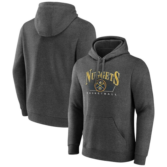 Men's Charcoal Denver Nuggets Selection Pullover Hoodie