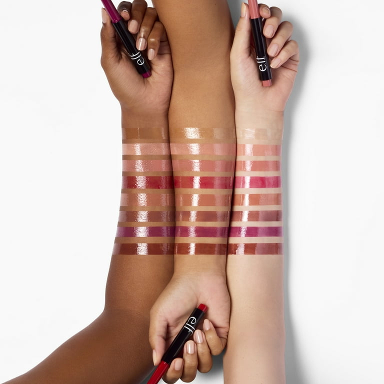 e.l.f. Pout Clout Lip Plumping Pen, Plum on Over, 0.07oz