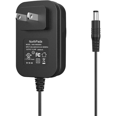 Replacement 5V 1A Power Adapter For Victrola VSC-550BT Bluetooth Suitcase Turntable