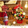 thumbnail image 2 of WULEEUPER Tiny Baby Elf Doll | Decoración navideña de elfo miniatura | Regalo para recién WULEEUPER WULEEUPER, 2 of 4