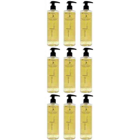 Roux Precious Oils Collection Luminous Shampoo with Argan Oil, Avocado, 12oz, 9 Piece