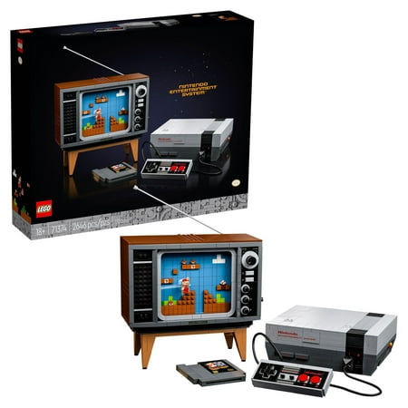 UPC: 0673419319560 | LEGO Super Mario Nintendo Entertainment System 71374 Gameplay Building Set  Model Kits for Adults to Build  DIY Creative Activity  Collectible Gift Idea