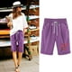 thumbnail image 2 of Cordón de Impresión de la Cintura Elástica Casual, Pantalones de Pijama para el Hogar, la Playa, la Ropa de Dormir Y el Uso Diario, 2 of 3