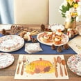 Gather 50 Pack Kraft Paper Placemats for Fall Table, Thanksgiving