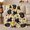 Tennis Ball Labs, variant on Black Labradors with Balloons and Gifts, Cheerful Party Style for Dog Lovers, Paw Confetti Scene, Cozy Flannel Blanket for Living Room and Bedroom, Birthday Gift and Festive Home Decor