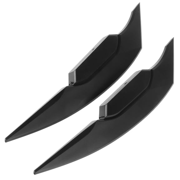 WEAVILUX Spoiler Wing For Motorcycle Plastic 1 Pair