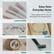 thumbnail image 4 of Cateissary Máquina de limpieza de lentes de contacto, sónica, colorida, recargable, lentes de 360 ​​grados, reloj de joyería, Electrodomésticos Blanco, 4 of 6
