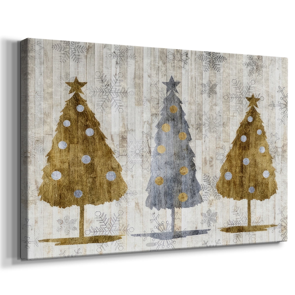Sophisticated Christmas Collection A- Gallery Wrapped Canvas