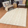thumbnail image 2 of LR Home Victoria 8' x 10' Beige/Ivory Trellis Indoor/Outdoor Area Rug, 2 of 9