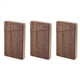thumbnail image 1 of 3X Estuche Portátil de Madera para Tarjetas de Presentación Hombres y Mujeres Portatarjetas de Regalo de Negocios Portátil Madera de Nogal, 1 of 5