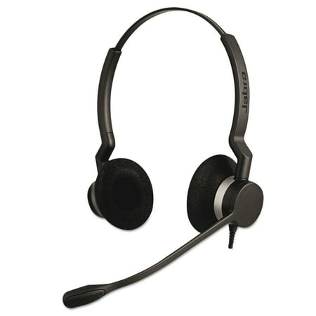 Jabra QD Binaural Over-the-Head Corded Headset