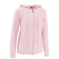 thumbnail image 2 of ClothingAve. Women's Lightweight Comfy Zip-Up Hoodie | Active, Casual, Running Cotton Blend Long Sleeve Jacket Female Hoodie, 2 of 7
