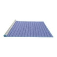 thumbnail image 2 of Ahgly Company Machine Washable Indoor Rectangle Abstract Blue Contemporary Area Rugs, 5' x 8', 2 of 4